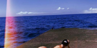 C羅女友喬治娜在馬德拉島享受日光浴