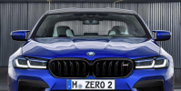 2021寶馬M5改款 新超級(jí)轎車的最佳外觀