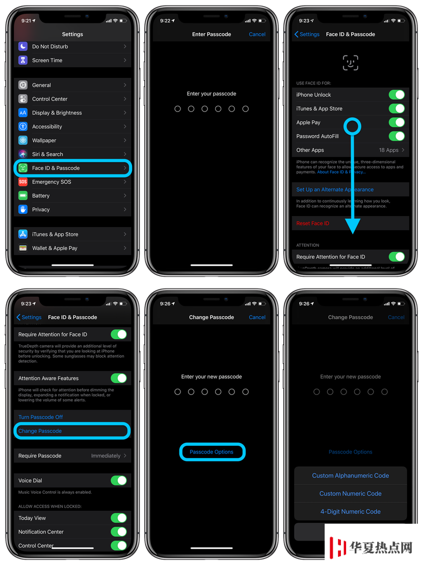 iPhone如何自定義密碼？如何跳過(guò)Face ID輸入密碼？