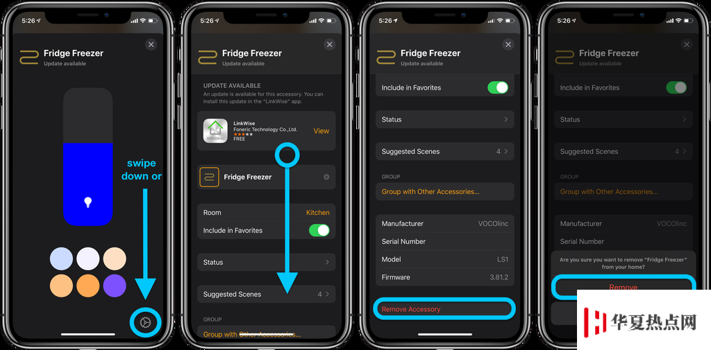 如何從「家庭」應(yīng)用中，刪除 HomeKit 配件？