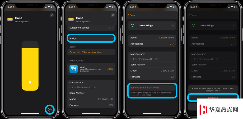 如何從「家庭」應(yīng)用中，刪除 HomeKit 配件？