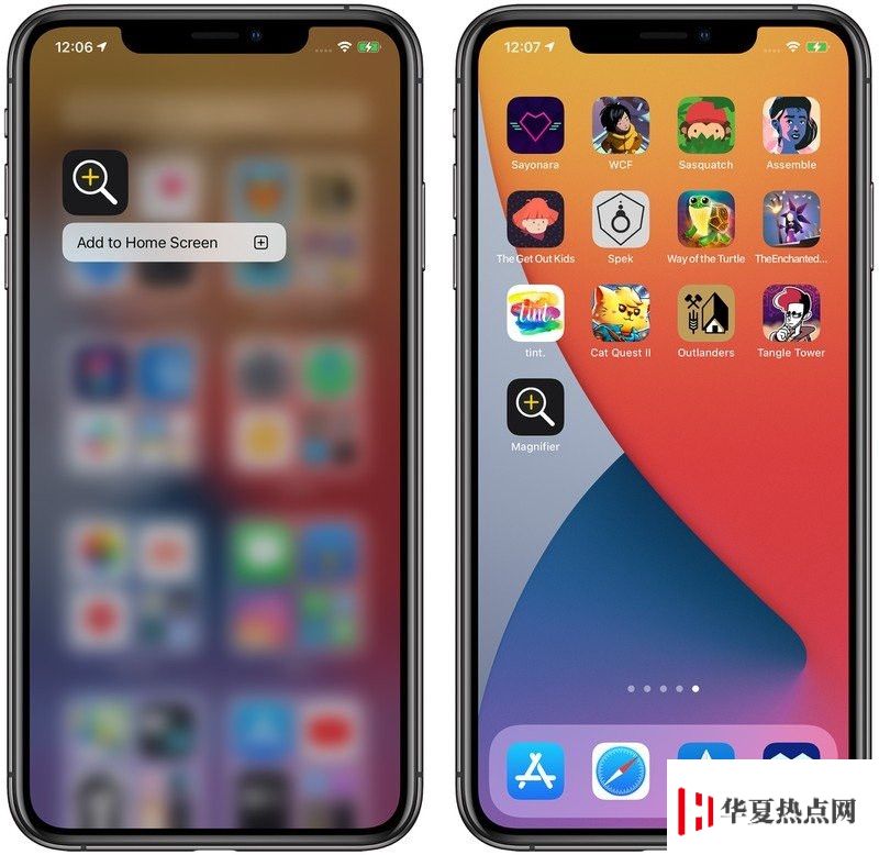 iOS 14 “放大器”功能全面改進：支持添加到主屏幕