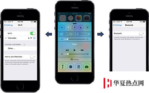 iOS7.1.2越獄插件推薦：藍(lán)牙Wifi快捷方式