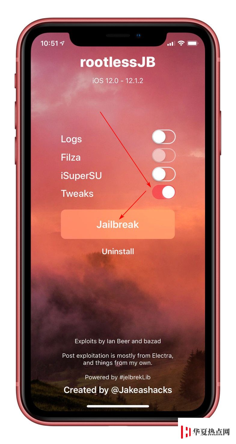iOS12.0 - iOS12.1.2 一鍵越獄及獲取 Root 權(quán)限
