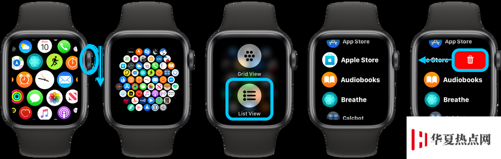 如何一次性查看所有的 Apple Watch 應(yīng)用？