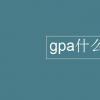 教育資訊：gpa什么意思