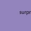 教育資訊：surprise的用法