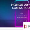 Honor20Pro包括彈出式前置攝像頭和四合一后置攝像頭
