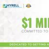Hyrell為救援計劃提供了超過一百萬美元的承諾