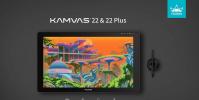 惠安展示其最新的Kamvas 22和Kamvas 22 Plus型號