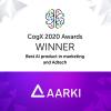 Aarki被CogX 2020評(píng)選為市場營銷和Adtech最佳AI產(chǎn)品