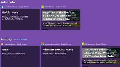 使用適用于Windows 10的瀏覽器擴(kuò)展 跟蹤您每天訪問的站點
