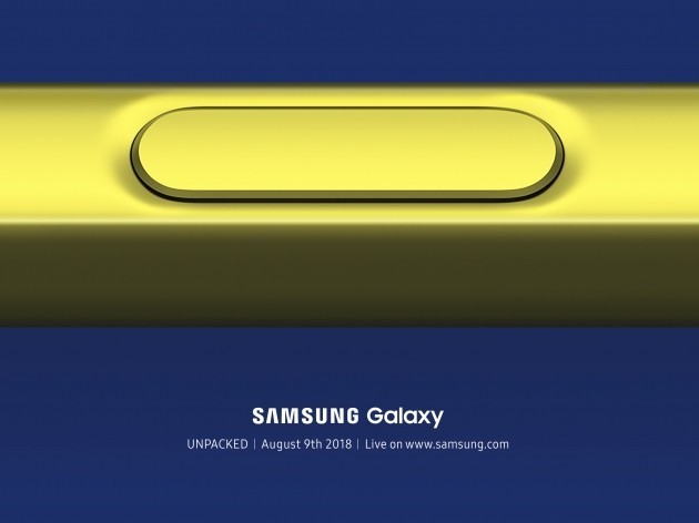 三星在紐約推出全新的Galaxy Note 9