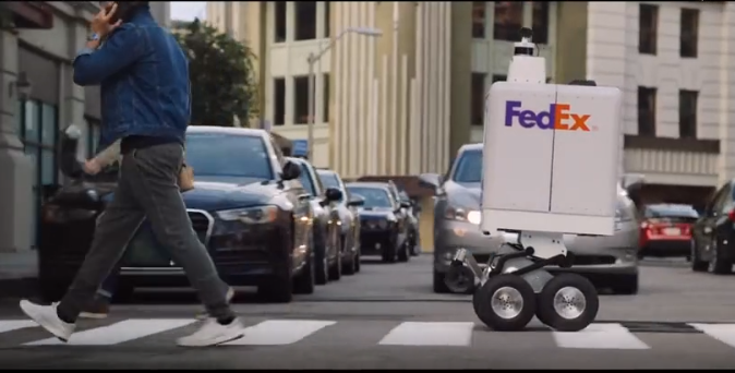 FedEx推出自動(dòng)送貨機(jī)器人