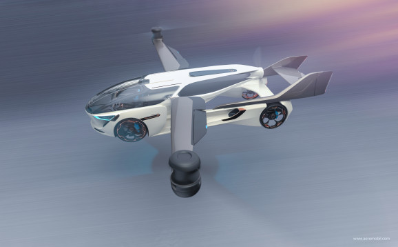 AeroMobil推出了可以垂直起飛并在道路上行駛的飛行汽車的新概念