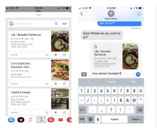 Google搜索結(jié)果現(xiàn)已在Apple的iMessage應(yīng)用程序抽屜中提供