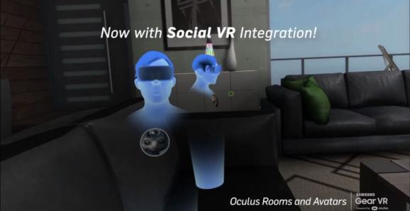 三星Gear VR的最新社交功能讓朋友們在Oculus Rooms一起觀看Hulu
