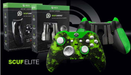 Xbox One Elite控制器獲得Scuf Gaming的全新獨(dú)家配件