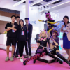 魅族的展臺應(yīng)該是在2019移動全球合作伙伴大會現(xiàn)場