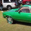 1985 年雪佛蘭 El Camino 26 英寸車輪標(biāo)榜華麗的綠色油漆