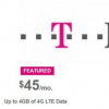 T-Mobile 推出三項新的預付費計劃，價格為 45 美元及以上