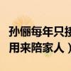 孫儷每年只接一部戲剩下時(shí)間用來干嘛（不僅用來陪家人）