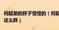 何超盈的脖子怪怪的(何超盈現(xiàn)在怎么會(huì)變得這么胖)