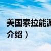 美國(guó)泰拉能源公司（關(guān)于美國(guó)泰拉能源公司的介紹）