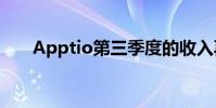 Apptio第三季度的收入再次超出預期