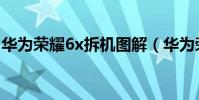 華為榮耀6x拆機(jī)圖解(華為榮耀5x拆機(jī)圖解)