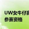 UW女牛仔贏得主場(chǎng)牛仔競(jìng)技比賽獲得CNFR參賽資格