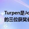 Turpen是John P. Ellbogen優(yōu)異課堂教學(xué)獎(jiǎng)的三位獲獎(jiǎng)?wù)咧?