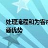 處理流程和為客戶提供更大程度的風險緩解是新平臺的最重要優(yōu)勢