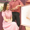 三星的 Serif 電視在 Blossom Pink 中看起來更漂亮