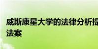 威斯康星大學的法律分析提出了瀕危物種改革法案
