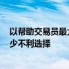 以幫助交易員最大程度地提高alpha捕獲量并最大程度地減少不利選擇