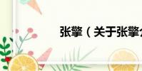 張擎(關(guān)于張擎介紹)