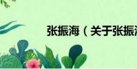 張振海(關(guān)于張振海介紹)