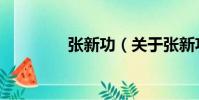 張新功(關于張新功介紹)