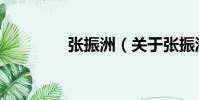 張振洲(關(guān)于張振洲介紹)
