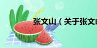 張文山(關(guān)于張文山介紹)