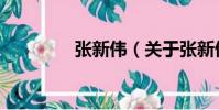 張新偉(關于張新偉介紹)