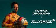 職業(yè)車手ROMAIN GROSJEAN加速與JELLYSMACK合作