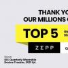 ZEPP HEALTH位列2021年全球智能手表出貨量前五名