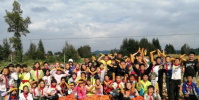 在學(xué)校教學(xué)樓后的第一勞動教育基地