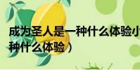 成為圣人是一種什么體驗(yàn)小說(成為圣人是一種什么體驗(yàn))