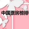 中國票房榜排名前十演員（中國票房榜排名）