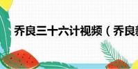 喬良三十六計(jì)視頻(喬良新解三十六計(jì))