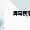 屏幕搜索（關(guān)于屏幕搜索的簡介）