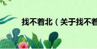 找不著北(關(guān)于找不著北的簡(jiǎn)介)